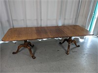 Georgian-Style Two Pedestal Dining Table