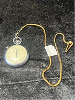 APOLLO SEVEN JEWEL STOPWATCH WITH CHAIN WORKING