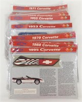21 Corvette Collective Patches 1953-1995 -