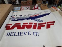 Braniff Airlines vinyl sign