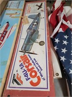 Vintage Balsa wood model airplane unchecked