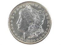 1880-CC Morgan Dollar 8/7