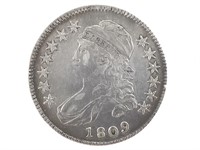 1809 Bust Half