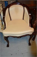 French style tub chair,