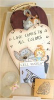 SELECTION OF CAT LOVER DECOR