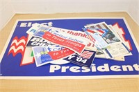 SELECTION OF PRESIDENTIAL/AMERICA BUMPER STICKERS