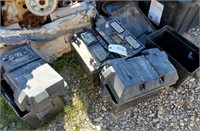 (3) Batteries And Battery Boxes