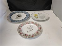 50th Anniversary Plates