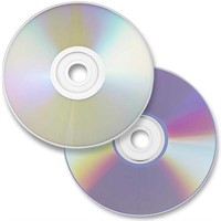 SEALED-Uline DVD-R - Silver Lacquer