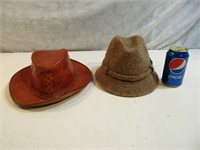 Lot de 2 chapeaux