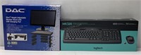 Logitech MK320 Keyboad Combo+Dac Monitor Stand