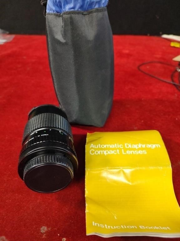 Vintage Automatic Diaphragm Compact Lens with