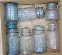 Canning jars - need washing - missing one lid