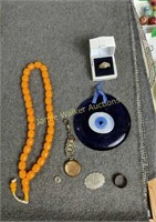 Turkish Jewelry, Plastic Bead Necklace, Ring Etc
