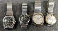 4 Men's Watches. Remington Electra 23 Lifetime