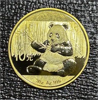 2017 China 10 Yuan 30 Gram Silver Proof