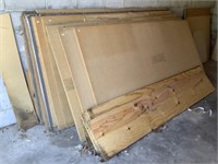 4x8 Sheets, Partial Board And Peg Board
