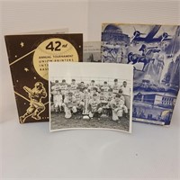 VTG Union Printers Int. Baseball League Magazines