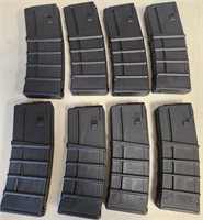 P - LOT OF 8 AMMO MAGS (Q26)