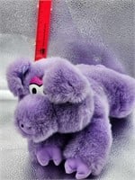 Toy Works Purple Pig Plush Stuffed Animal