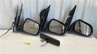 Set of 3 right side mirrors for Toyota Sienna
