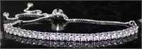 Brilliant 1/2 ct Diamond Bolo Bracelet