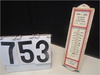 Harry L. Smith advertising thermometer