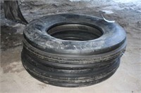 pair of new 6.50x16 3-rib tractor tires
