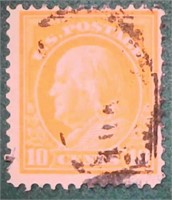 1912 Franklin Scott# 416 Perf 12