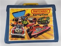 VINTAGE MATCHBOX CASE W/ CARS
