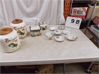 Small Collector Plate's, Cookie Jar's & Enamel