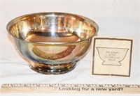 GORHAM EP YC780 PAUL REVERE SILVER PLATED BOWL
