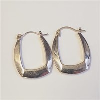 $620 14K  1.38G Hoop Earrings