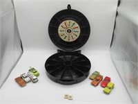 VINTAGE HOTWHEEL CAR CASE AND ASSORTED CARS