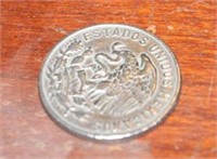 1969 MEXICO CINCUENTA CENTAVOS COIN