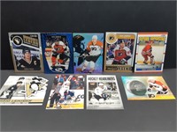 Lot of 10 Greats of NHL Ovechkin Lemieux Lindros..