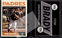 Tom Brady 1994 High School rookie card
