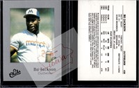 Bo Jackson 1986 Mem Chicks minor league rk promo