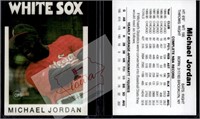 Michael Jordan 1986 Topps style baseball card