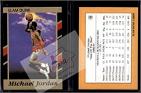 Michael Jordan 1990/91 Slam Dunk promo card