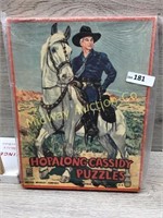 HOPALONG CASSIDY PUZZLE IN ORIGINAL BOX