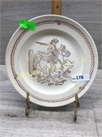 LONE RANGER PLATE WITH STAND