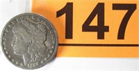 Coin 1889-S Morgan Silver Dollar   Fine