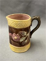 Majolica Ware Cream Pitcher