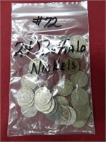 (224) Buffalo Nickels