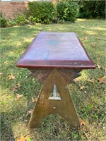Vintage Arts and Crafts Bench