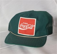 Vtg Enjoy Coca-Cola Truckers Hat