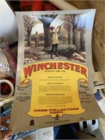 WINCHESTER REPEATING ARMS ADVERTISING SIGN
