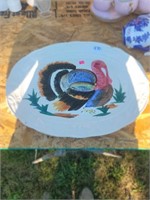 Vintage Turkey platter