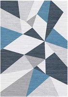 Geometric Triangle Plaid Carpets